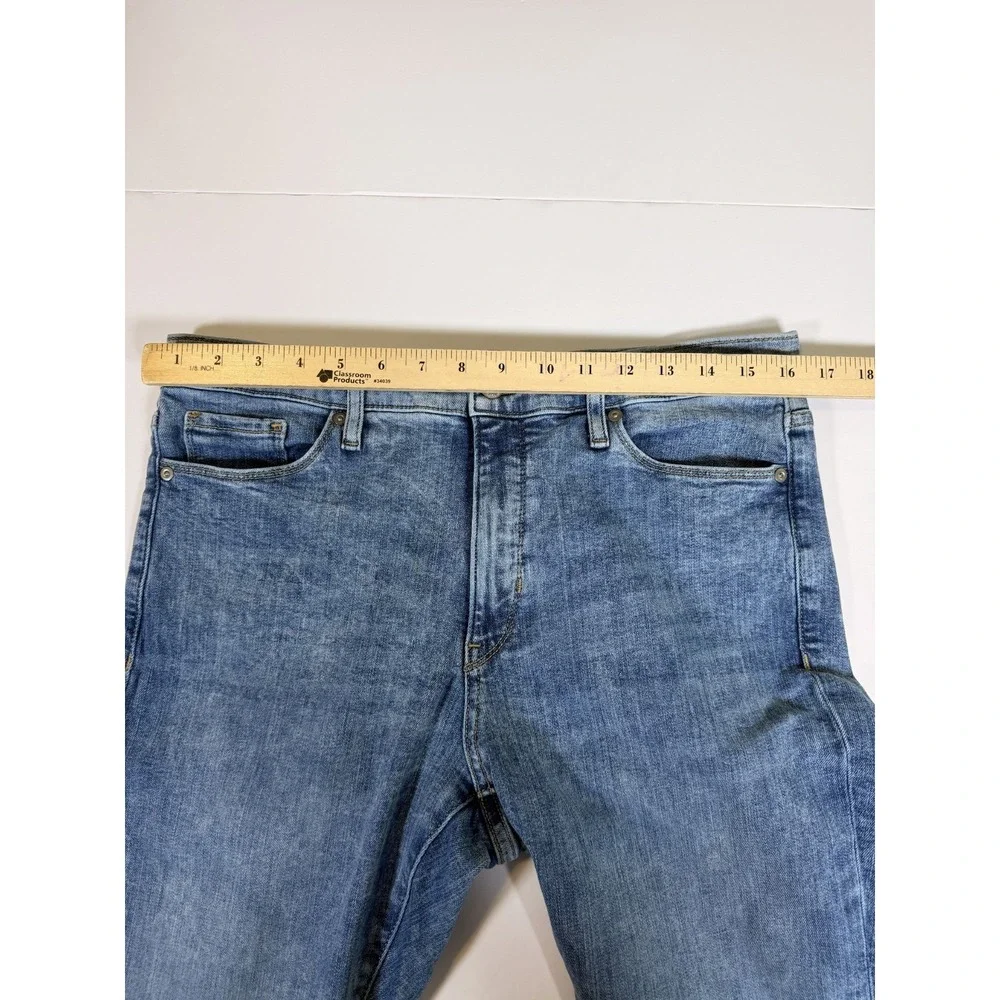 Banana Republic Jeans Mens 31 S Blue Premium Denim Mid Rise Skinny Streetwear
